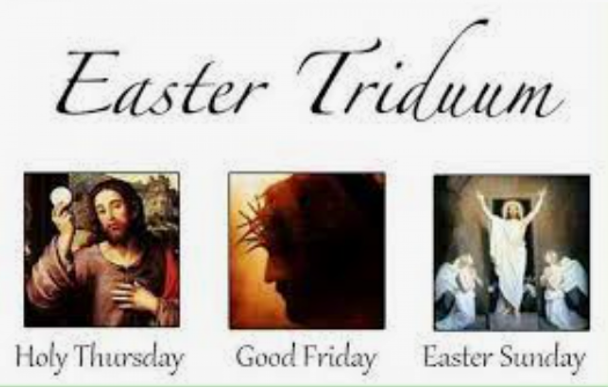 Easter Triduum
